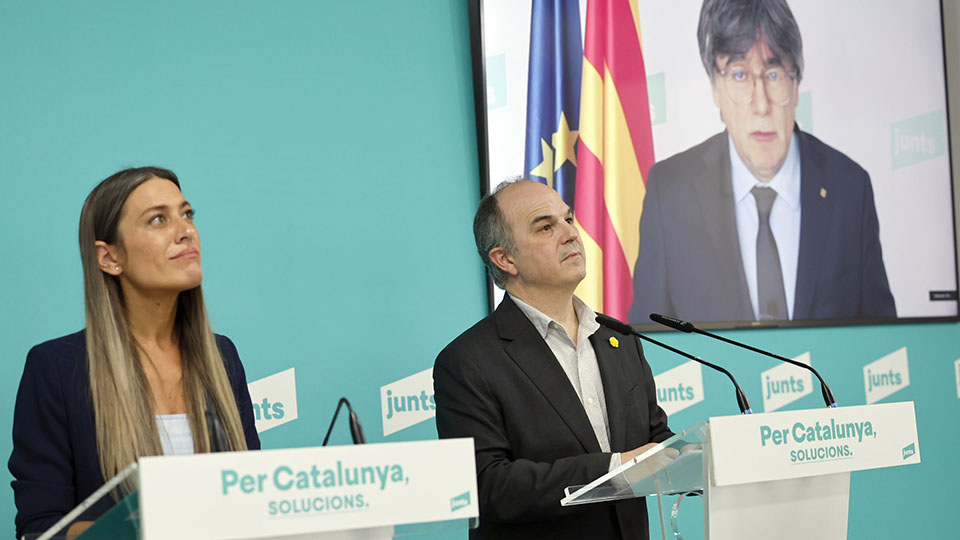 Puigdemont defiende la transferencia en inmigración para Cataluña porque es competencia "de los Estados"