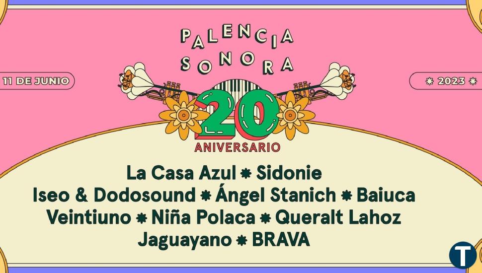 El cartel del Palencia Sonora confirma a sus primeros artistas para 2023