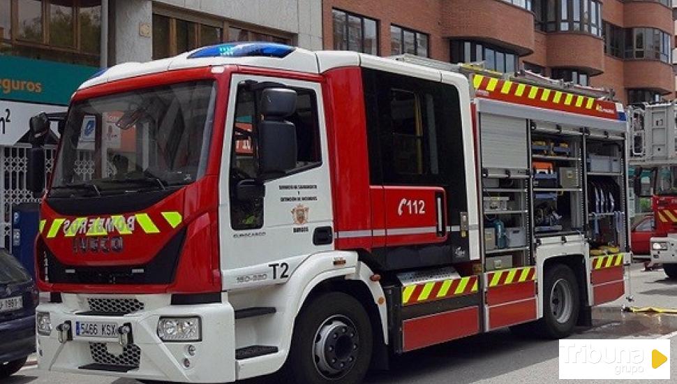 Un varón de 71 años herido con quemaduras graves tras el incendio de una bodega en Reinoso de Cerrato