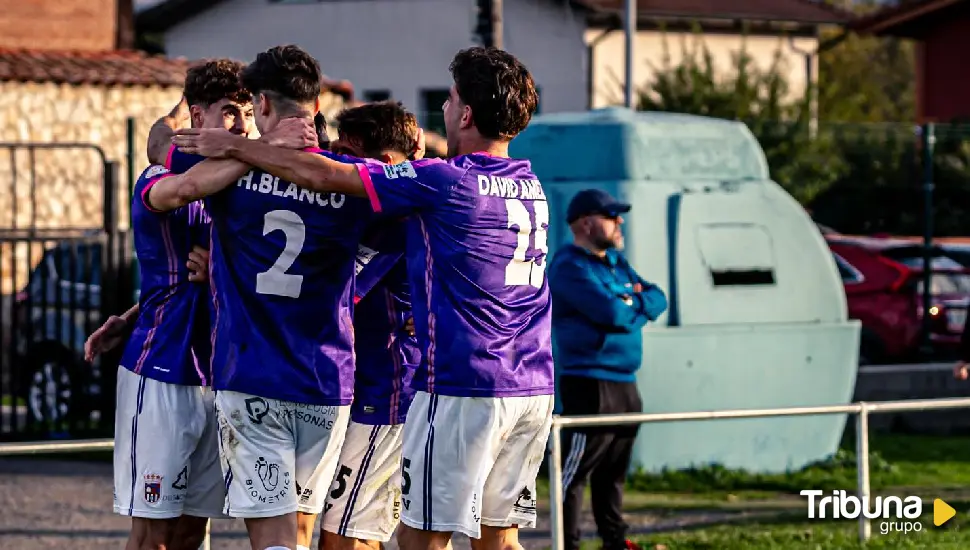 El Palencia CF firma un gran partido en Miranda de Ebro