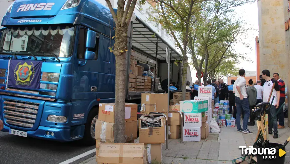 Palencia envía dos camiones para los afectados por la DANA en Valencia