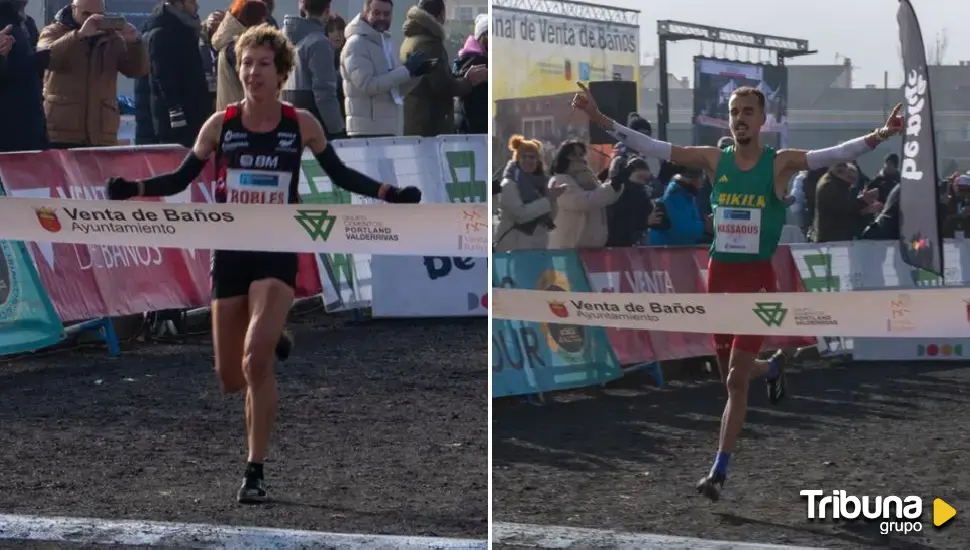 Nassim Hassaous y Carolina Robles, vencedores del Cross Internacional de Venta de Baños 