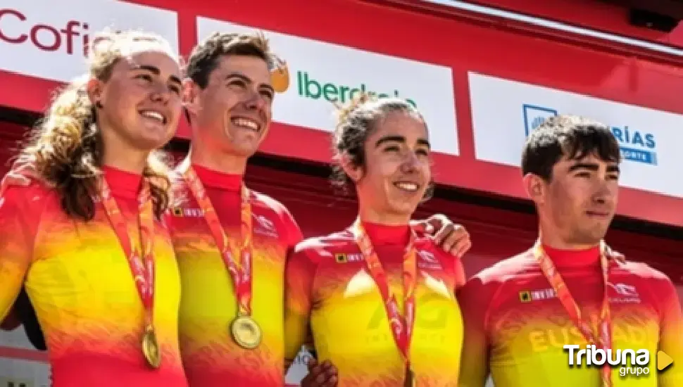 Mireia Benito y David De La Cruz, Campeones de España de ciclismo 