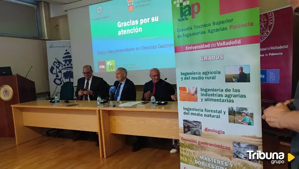 Nuevo grado de Ciencias Gastronómicas en Palencia, León y Burgos