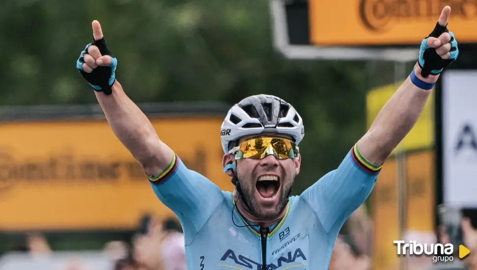 Cavendish consigue una victoria histórica en el Tour de Francia