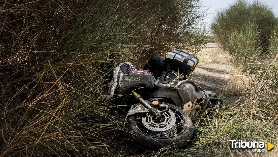 Heridos tras atropellar un corzo con una motocicleta