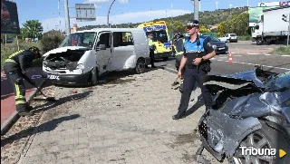 Un herido grave y otro leve en una colisión en Guardo