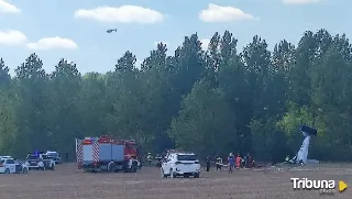 Una fallecida y un herido grave tras estrellarse una avioneta en la provincia de Palencia