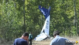 Una fallecida y un herido grave tras estrellarse una avioneta en la provincia de Palencia