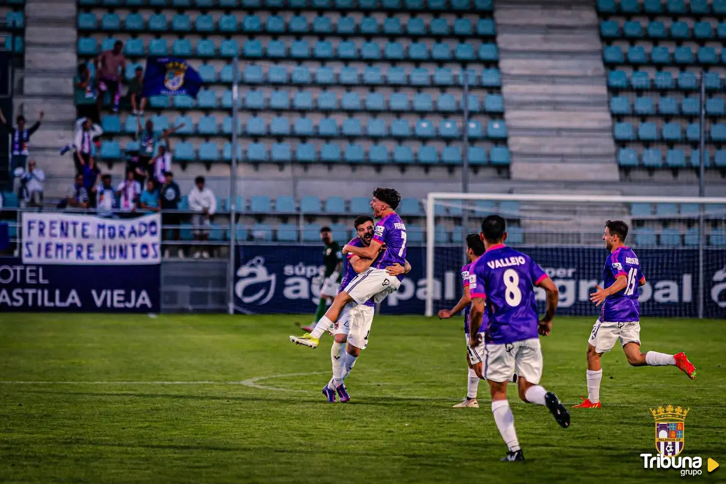 Primera victoria del Palencia CF