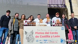 Wine Bar Castizo de Valladolid gana el Concurso de Platos del Cerdo de Castilla y León