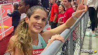 Marta García, subcampeona de España en pista cubierta