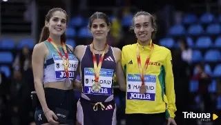 Marta García, subcampeona de España en pista cubierta